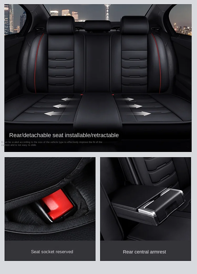 Universal Leather 3D Car Seat Cover for Kia K2 K3 K4 K5 KX Cross KX3 KX5 KX7 RIO KX1 Cerato Sorento Accsesories Interior Covers