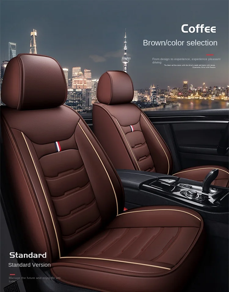 Universal Leather 3D Car Seat Cover for Kia K2 K3 K4 K5 KX Cross KX3 KX5 KX7 RIO KX1 Cerato Sorento Accsesories Interior Covers