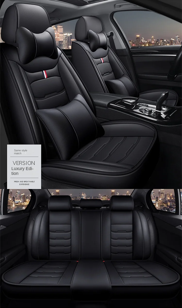 Universal Leather 3D Car Seat Cover for Kia K2 K3 K4 K5 KX Cross KX3 KX5 KX7 RIO KX1 Cerato Sorento Accsesories Interior Covers
