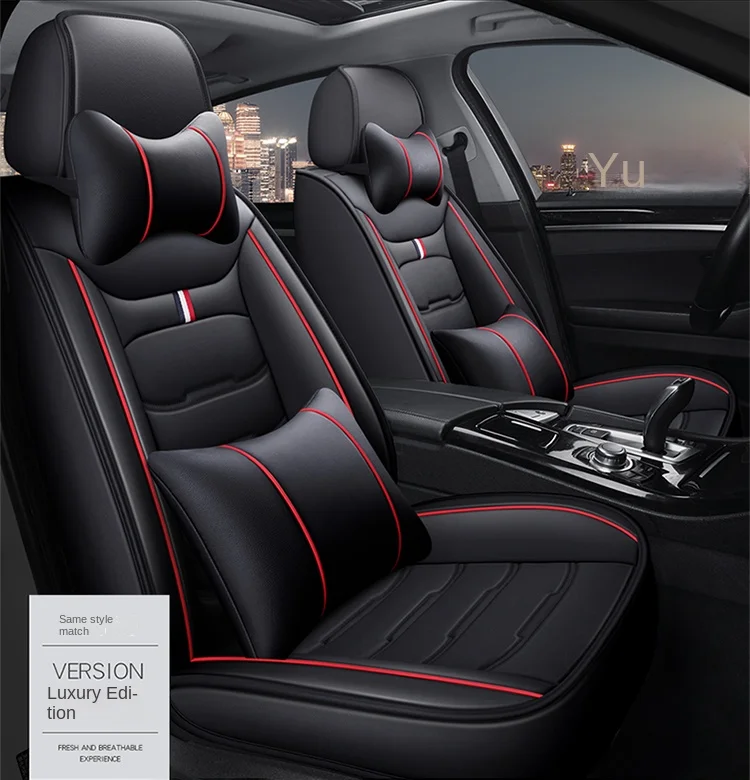 Universal Leather 3D Car Seat Cover for Kia K2 K3 K4 K5 KX Cross KX3 KX5 KX7 RIO KX1 Cerato Sorento Accsesories Interior Covers