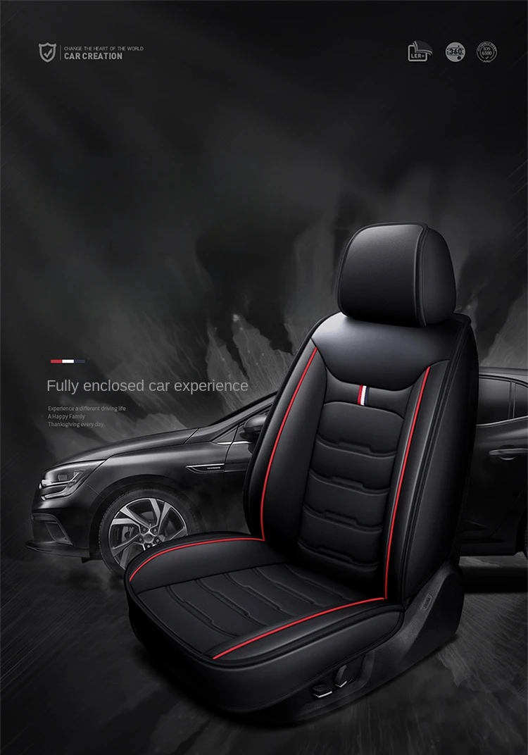 Universal Leather 3D Car Seat Cover for Kia K2 K3 K4 K5 KX Cross KX3 KX5 KX7 RIO KX1 Cerato Sorento Accsesories Interior Covers