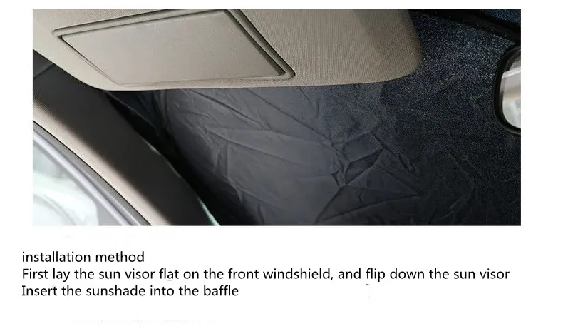 Car Windshield Sun Shade with Storage Pouch | Durable Material Car Sun Visor ,Sun Heat Protection | Car Interior Accessories Car Windshield Sun Shade with Storage Pouch | Durable Material Car Sun Visor ,Sun Heat Protection | Car Interior Accessories