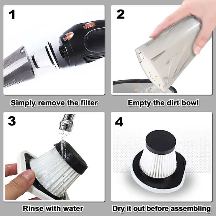 GRIKEY Portable Vacuum Cleaner Car Handheld Vacuum Cleaner For Car Vacuum Cleaner Auto Vaccum Cleaners Wet Dry GRIKEY Portable Vacuum Cleaner Car Handheld Vacuum Cleaner For Car Vacuum Cleaner Auto Vaccum Cleaners Wet Dry
